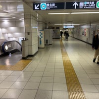 Photo taken at Namboku Line Tameike-sanno Station (N06) by Hideki T. on 5/1/2023