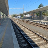 Photo taken at Železniční stanice Praha-Vršovice by Mubarak M. on 9/10/2023