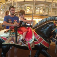 Photo taken at The Riverview Carousel by Tiana H. on 8/4/2013