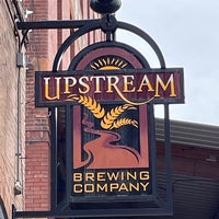 Photo taken at Upstream Brewing Company by Ryan W. on 7/13/2023