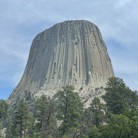 Photo taken at Devils Tower National Monument by Ryan W. on 7/17/2023