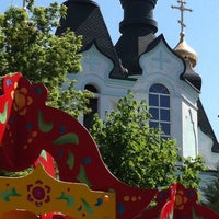 Photo taken at Храм Пресвятой Троицы by Леля on 5/6/2013