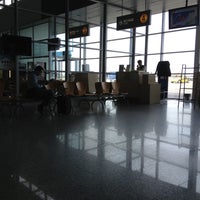 Photo taken at Poznań–Ławica Henryk Wieniawski Airport (POZ) by Piotr P. on 4/24/2013