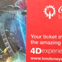 Photo taken at London Eye 4D Experience by Scooter T. on 7/20/2017