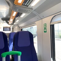Photo taken at Stazione Fiera Di Roma by Vladimir B. on 9/9/2023