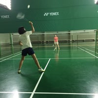 Photo taken at SP Badminton Court by Whacha C. on 2/11/2015
