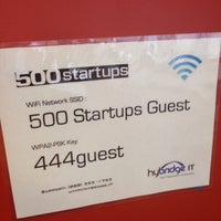 Photo taken at 500 Startups by Aydar on 11/7/2016