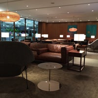 Photo taken at Cathay Pacific First and Business Class Lounge by Edward A. on 11/17/2015