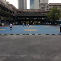 Photo taken at Basketball Field St.Dominic by Edward A. on 12/19/2013