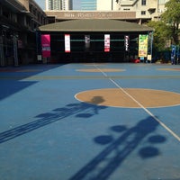 Photo taken at Basketball Field St.Dominic by Edward A. on 1/18/2014