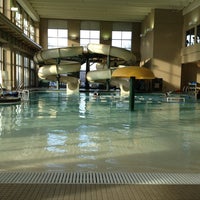 Photo taken at Lifetime Indoor Family Pool by Nan M. on 2/25/2013