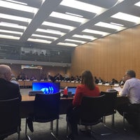 Photo taken at OECD Conference Center by Monika K. on 10/10/2018