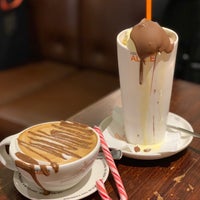 Photo taken at Max Brenner Chocolate Bar by Konglover U. on 11/24/2018