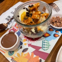 Photo taken at Max Brenner Chocolate Bar by Konglover U. on 12/4/2020