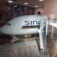 Photo taken at Singapore Airlines Flight SQ 25 by Lukas on 1/13/2019