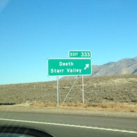 Photo taken at The Death Star sign on I-80 by Bobby R. on 10/22/2013