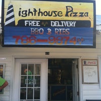 Photo taken at Lighthouse Pizza by Wendy M. on 4/7/2013