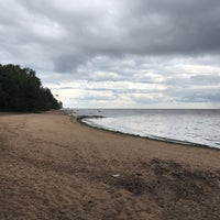 Photo taken at Пляж Пески by Alexander K. on 8/13/2017