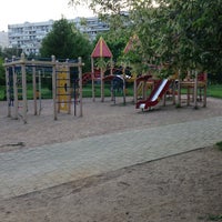 Photo taken at Детская площадка в парке &amp;quot;Садовники&amp;quot; by Helena H. on 5/17/2013