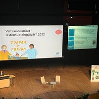 Photo taken at Sibeliustalo / Sibelius Hall by Johanna M. on 10/4/2022