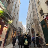 Photo taken at Rue des Rosiers by oruc y. on 12/31/2019