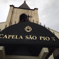Photo taken at Capela São Pio X by Luiz R. on 3/15/2015