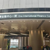 Photo taken at One International Finance Centre by にぁ on 2/4/2018