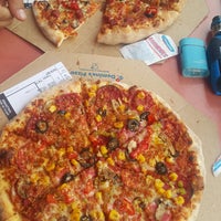 Photo taken at Domino&amp;#39;s Pizza by Serap Ç. on 7/2/2018