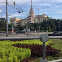 Photo taken at Остановка «Улица Лебедева» by Vlad on 7/15/2014