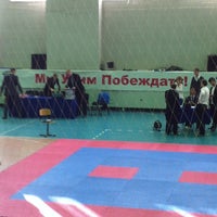Photo taken at Спорткомплекс &amp;quot;Южный&amp;quot; Волейбольный зал by Майя М. on 10/26/2013