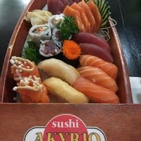 Photo taken at AkyRio Sushi by R I S O L E T E M. on 10/1/2017