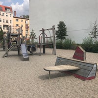 Photo taken at Spielplatz Sprengelstraße by Eva S. on 8/28/2018