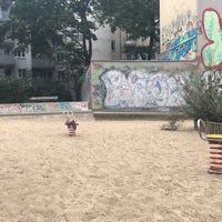 Photo taken at Spielplatz Stargarder / Ahlbecker Straße by Eva S. on 8/30/2018
