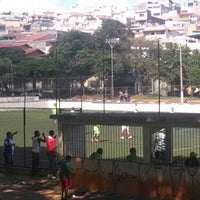 Photo taken at Campo de Futebol do Palmira by Thiago G. on 3/9/2014