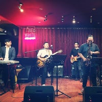 Photo taken at Red White Jazz Lounge by Anggraini P. on 4/11/2014