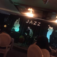 Photo taken at Jazz Center by Naza I. on 2/13/2016