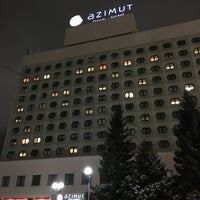 Photo taken at AZIMUT Hotel Siberia by Илья Т. on 12/16/2021