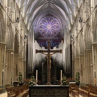 Photo taken at Nidaros Cathedral by Dmitry B. on 12/27/2023