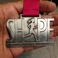 Photo taken at Shape Run Event by ,7TOMA™®🇸🇬 S. on 10/27/2013