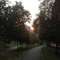 Photo taken at Jogging Track @Tampines Central Park by ,7TOMA™®🇸🇬 S. on 10/2/2012