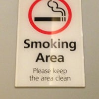 Photo taken at Smoking Point @ T2 by ,7TOMA™®🇸🇬 S. on 2/15/2013