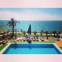 Photo taken at Alex Beach Hotel by Yana G. on 6/10/2013