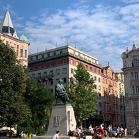 Photo taken at Jiráskovo náměstí by Maddy G. on 8/4/2019