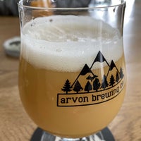 Photo taken at Arvon Brewing Co. Taproom by Louis V. on 2/12/2022