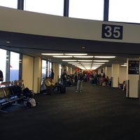 Photo taken at Gate 35 by Deric A. on 11/8/2015