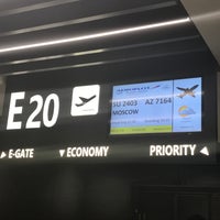 Photo taken at Gate E20 by Deric A. on 1/18/2018