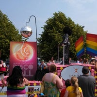 Photo taken at Indianapolis Pride by Nick C. on 6/8/2013