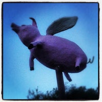 Photo taken at The Topanga Flying Pig by Brandon K. on 12/1/2012
