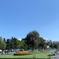 Photo taken at Azneft Meydanı | Azneft Square by Sa on 7/28/2023