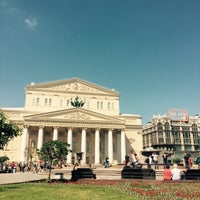 Photo taken at Bolshoi Theatre by Xu X. on 5/25/2015